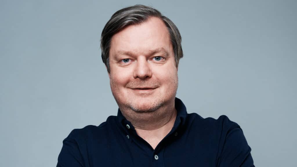 Espen PA Lervaag gjester Rom for refleksjon i Kirkehagen.